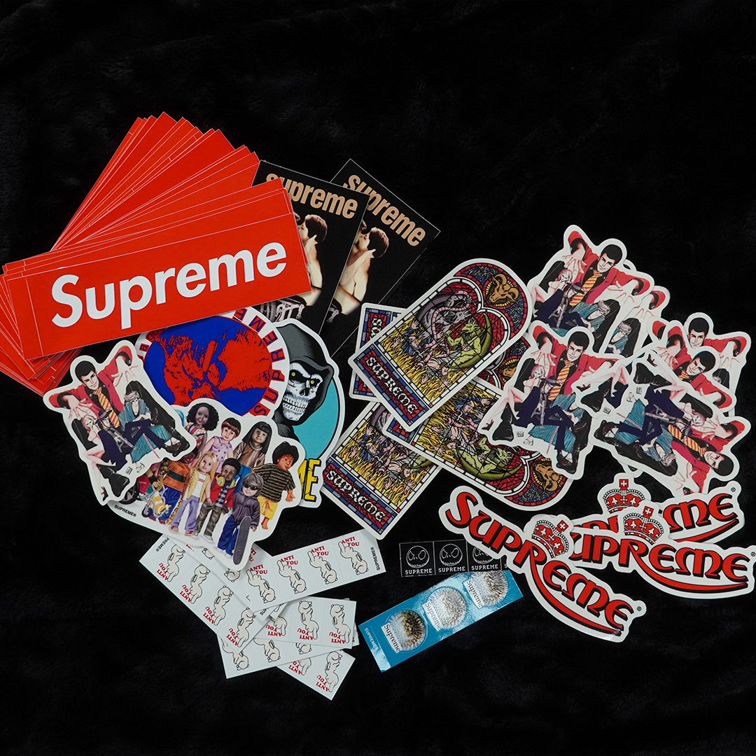 New online supreme stickers