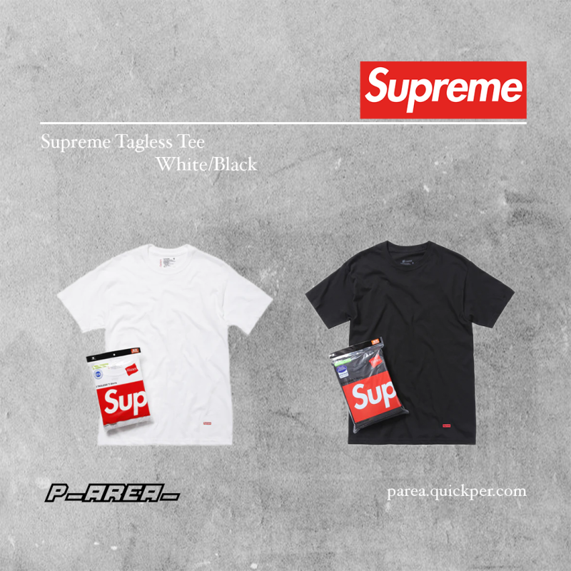 Supreme x Hanes Tagless T