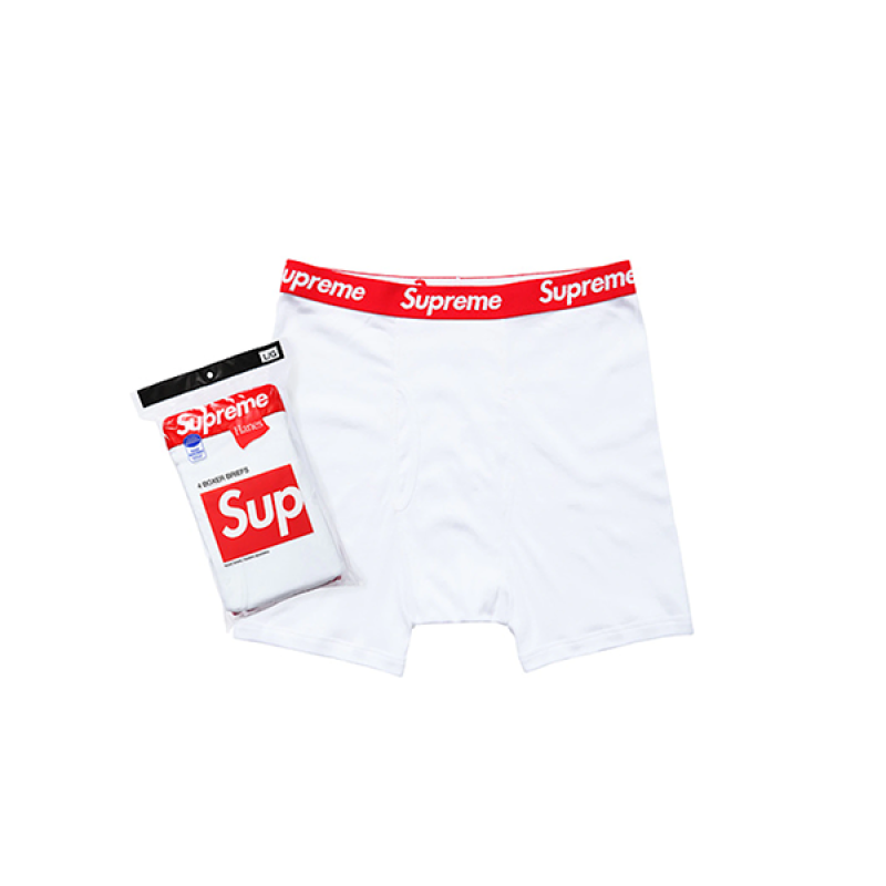 Supreme x Hanes Box Logo 內褲(4入)