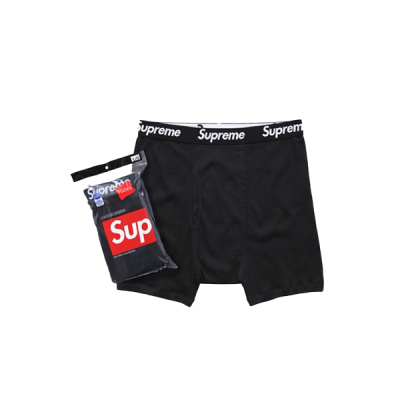 Supreme x Hanes Box Logo 內褲(4入)
