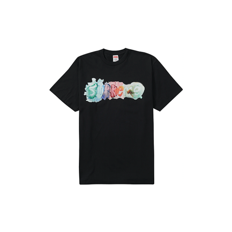 Supreme 水墨Logo 限量短T