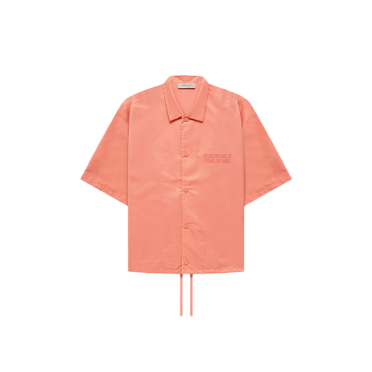 Essentials 22FW short-sleeved nylon shirt