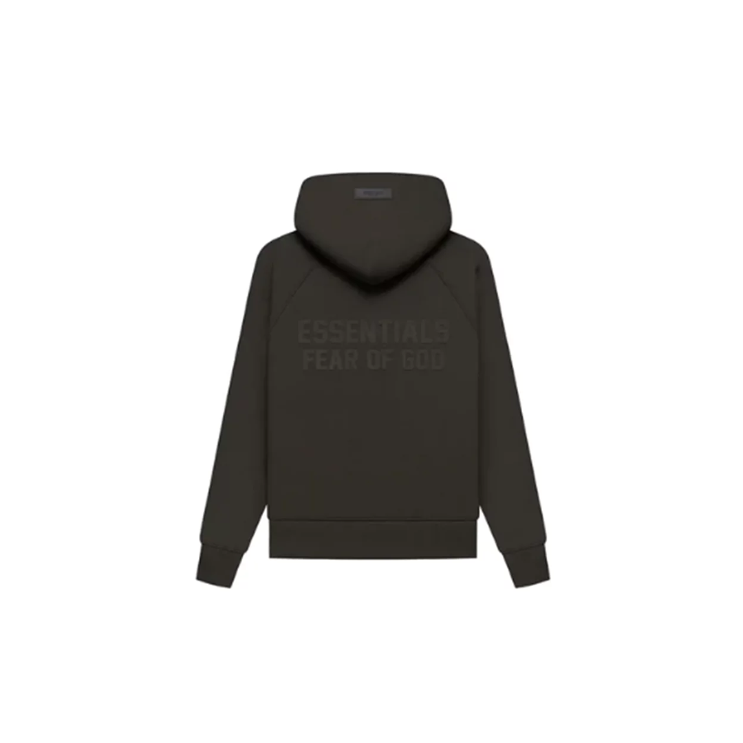 Replica of Essentials 22FW Flocked Logo Hooded Jacket 