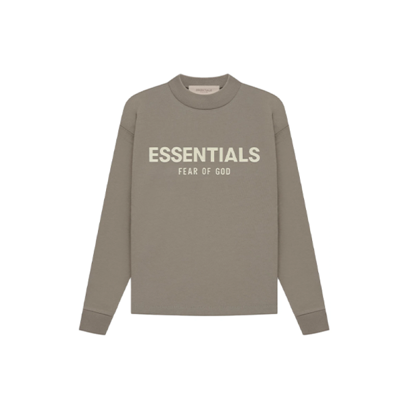 Essentials 22SS flocked logo long sleeves