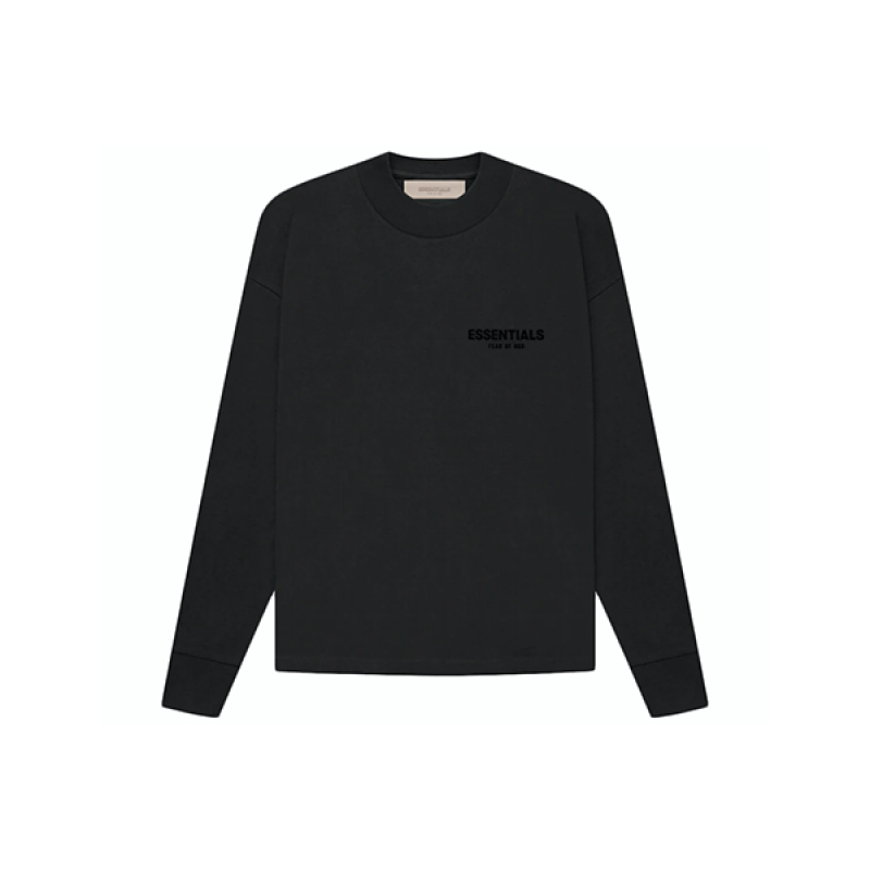 Essentials 22SS flocked logo thin long sleeves