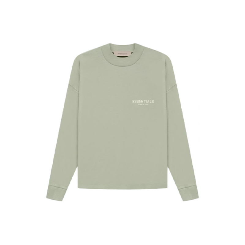 Essentials 22SS flocked logo thin long sleeves