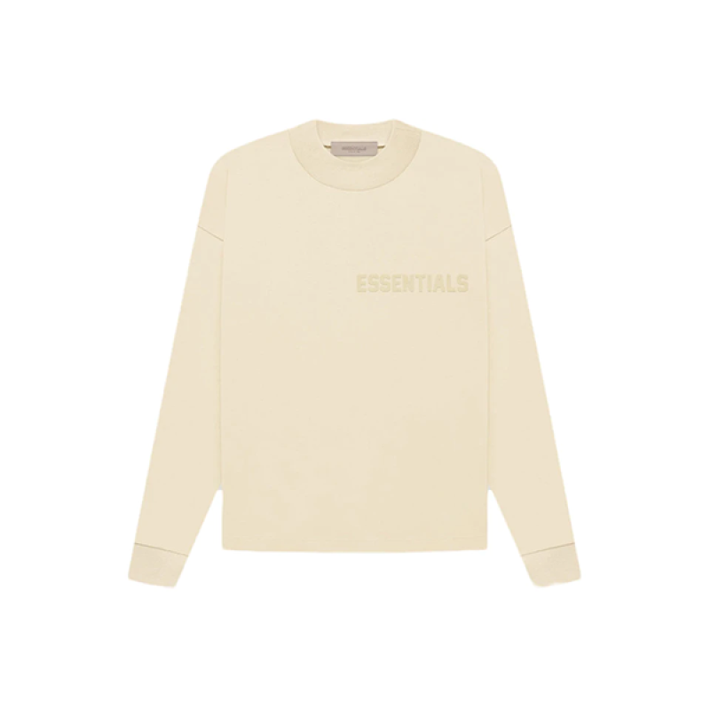 Essentials 22FW flocked logo long sleeves