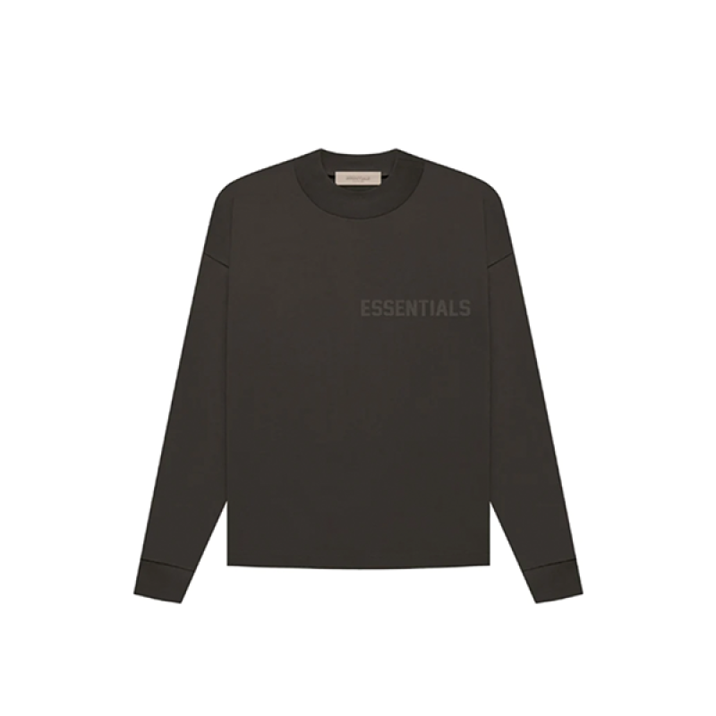 Essentials 22FW flocked logo long sleeves