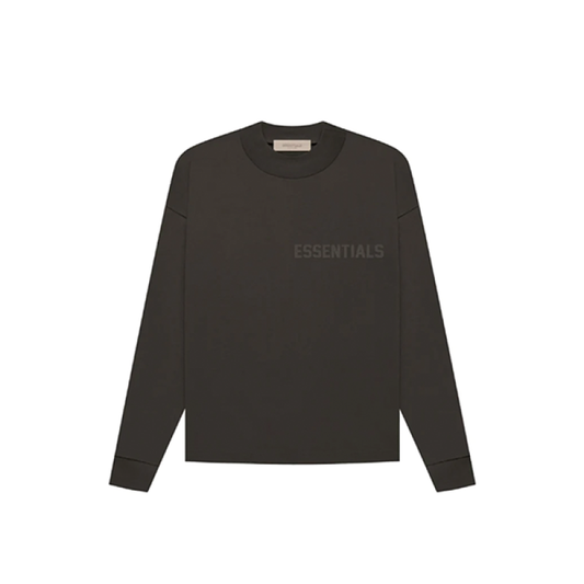 Essentials 22FW flocked logo long sleeves