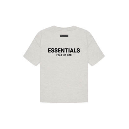 Essentials 22SS front and back flocked logo short sleeves