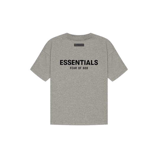 Essentials 22SS front and back flocked logo short sleeves