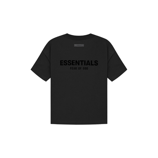 Essentials 22SS front and back flocked logo short sleeves