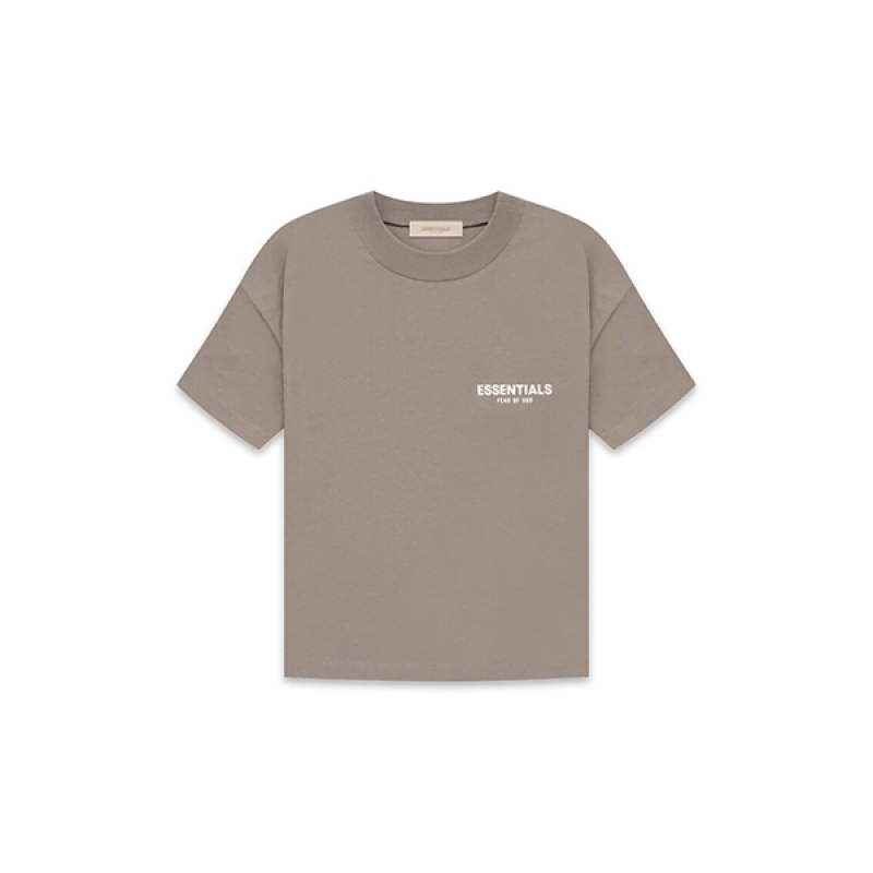 Essentials 22SS flocked logo short sleeves