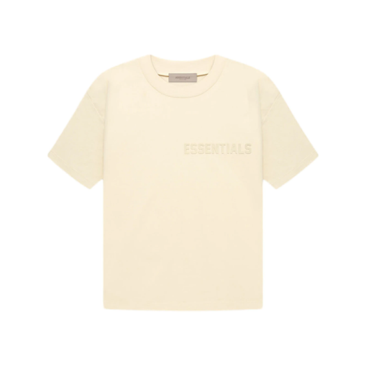 Essentials 22FW flocked logo short sleeves