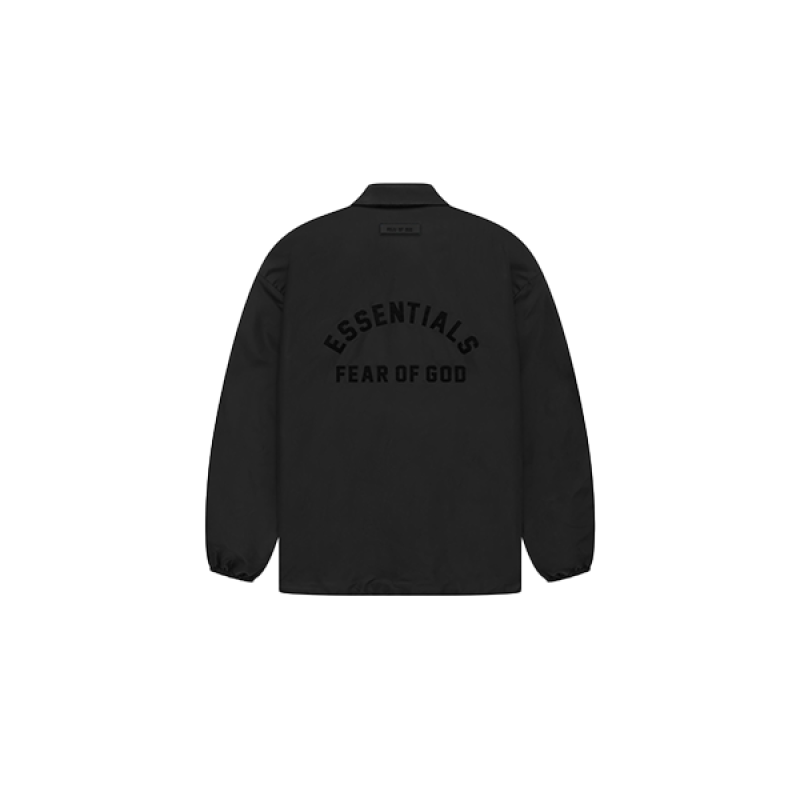 Essentials Black Collection Coach Jacket