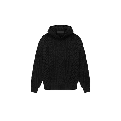 "Pre-Order" Essentials Black Collection Ribbed Knit Hat T