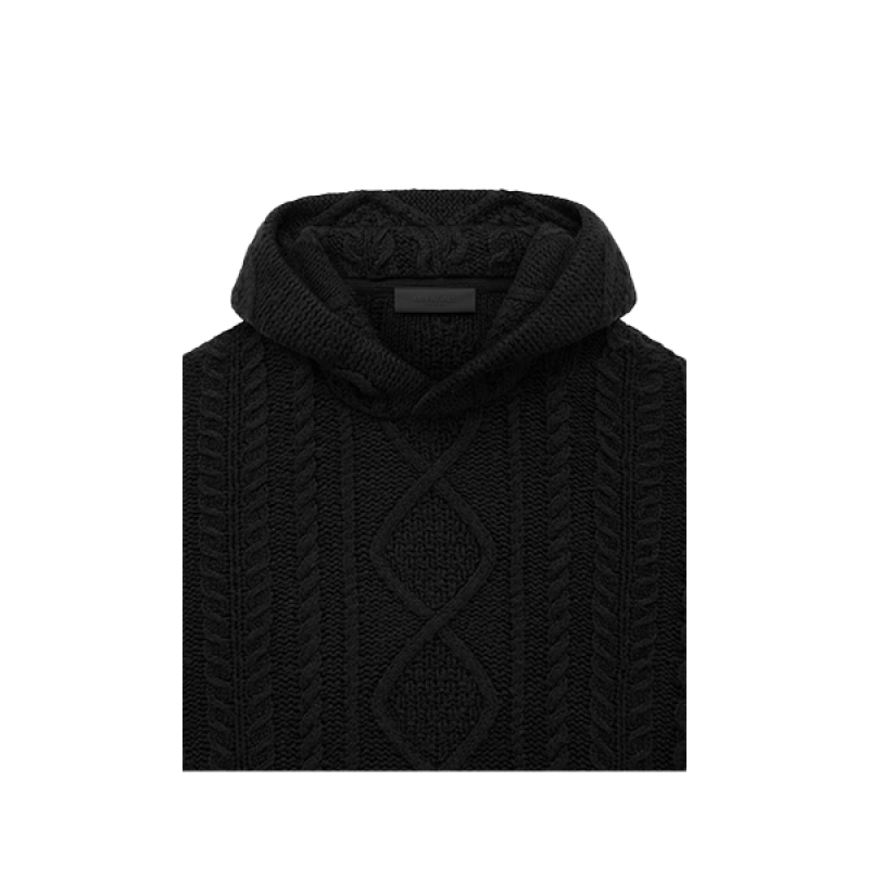 "Pre-Order" Essentials Black Collection Ribbed Knit Hat T