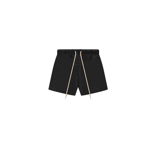 Essentials Black Collection nylon track shorts