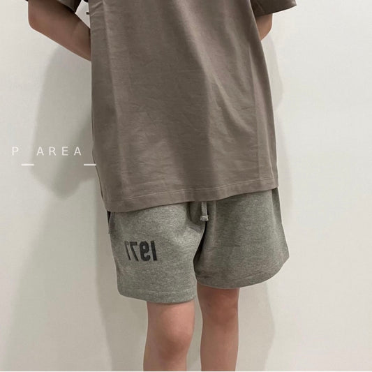 Essentials 22SS 1977 Flocked Logo Shorts