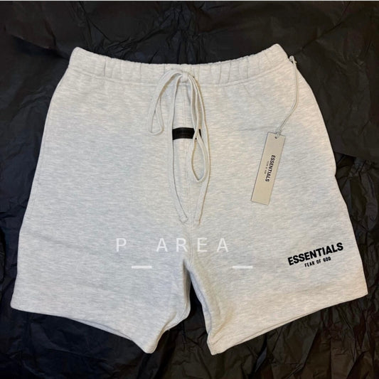 Essentials 22SS flocked logo shorts