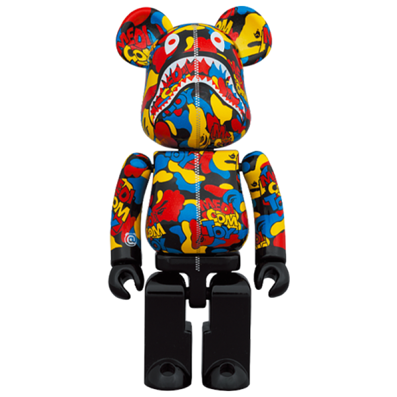 超合金Bape x Be@rbrick Camo Shark