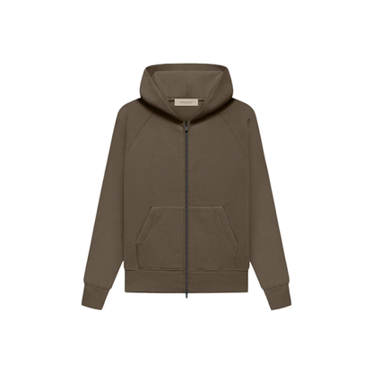 Essentials 22FW flocked logo hooded jacket 