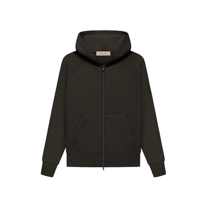 Replica of Essentials 22FW Flocked Logo Hooded Jacket 