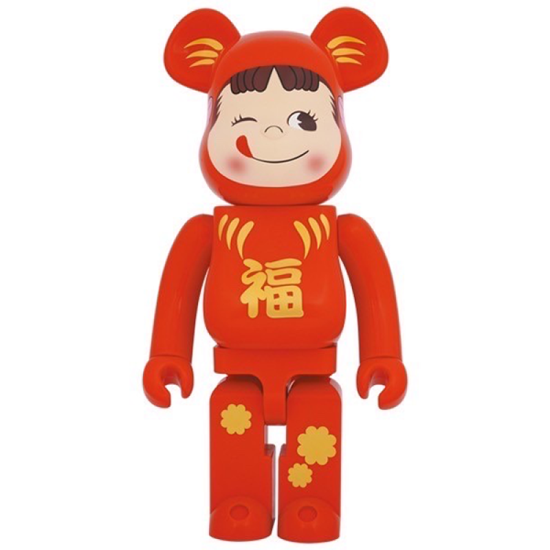 Be@rbrick Peko 不二家祈願達摩