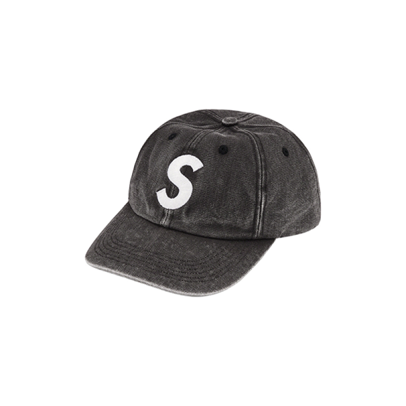 Supreme 水洗做舊 S Logo 老帽