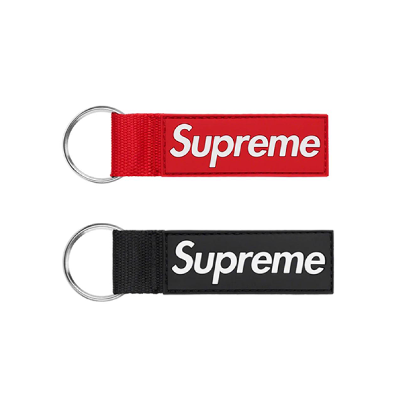 Supreme Logo矽膠鑰匙圈